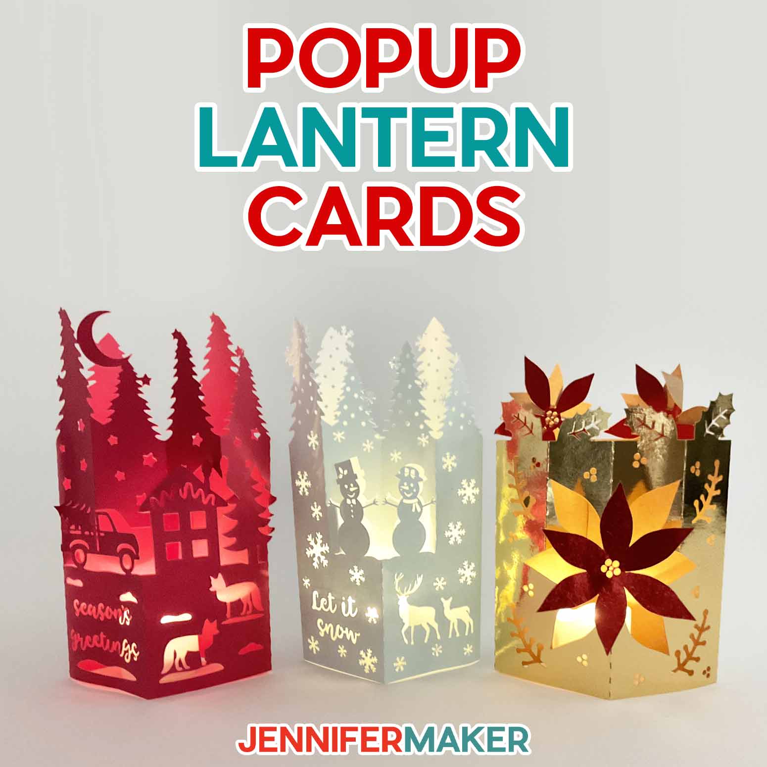 Pop Up Lantern Cards