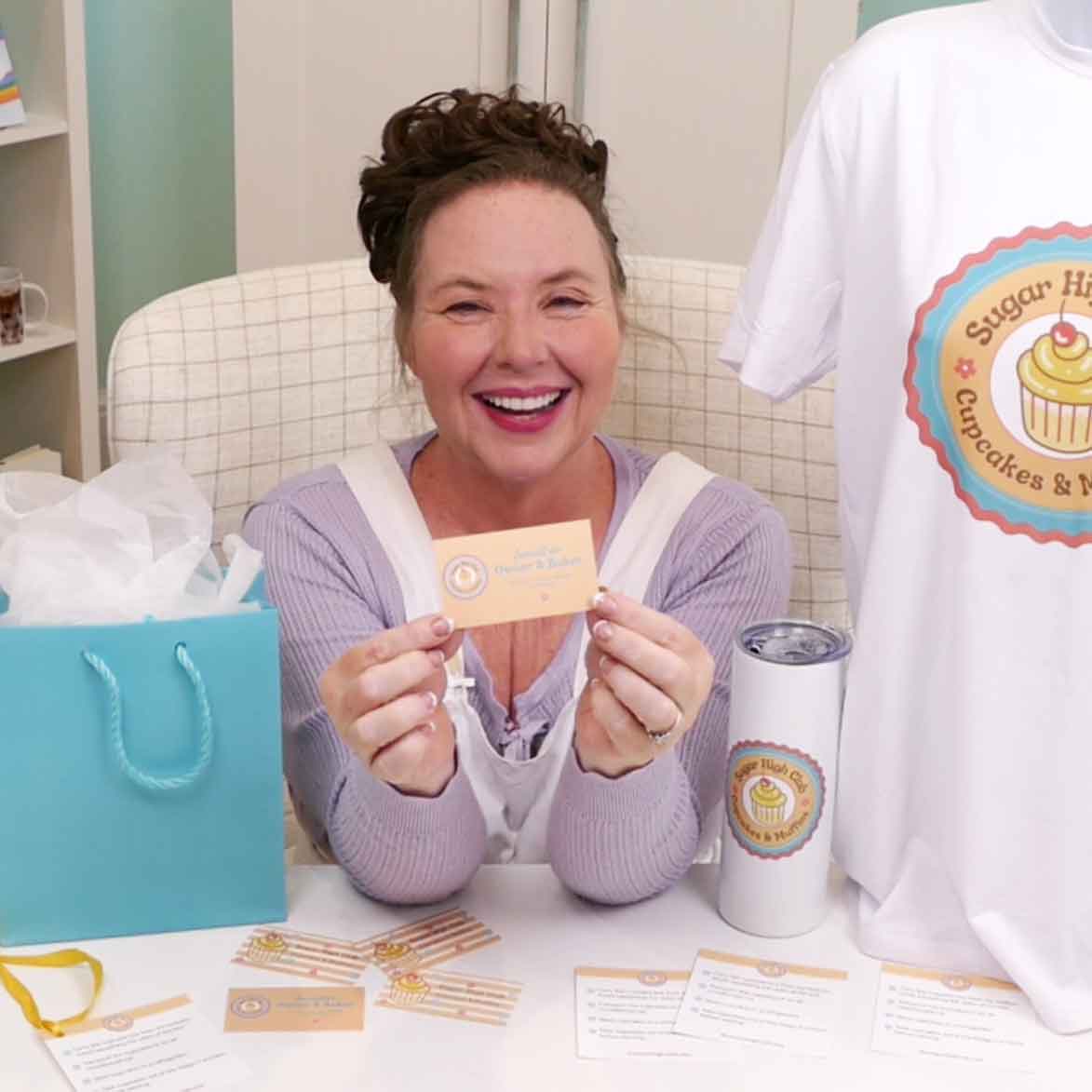 Jennifer with Brand Kit