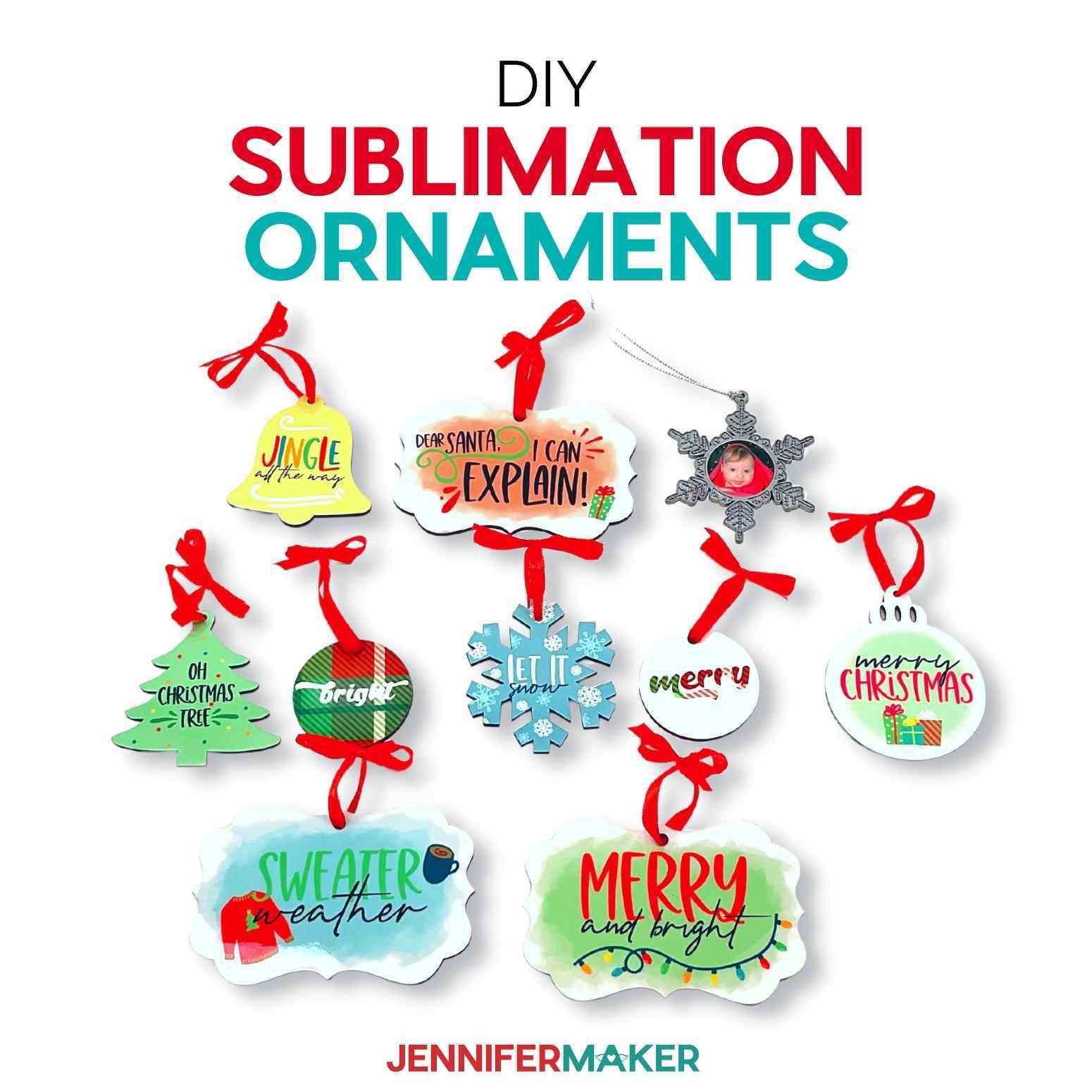 DIY Sublimation Ornaments