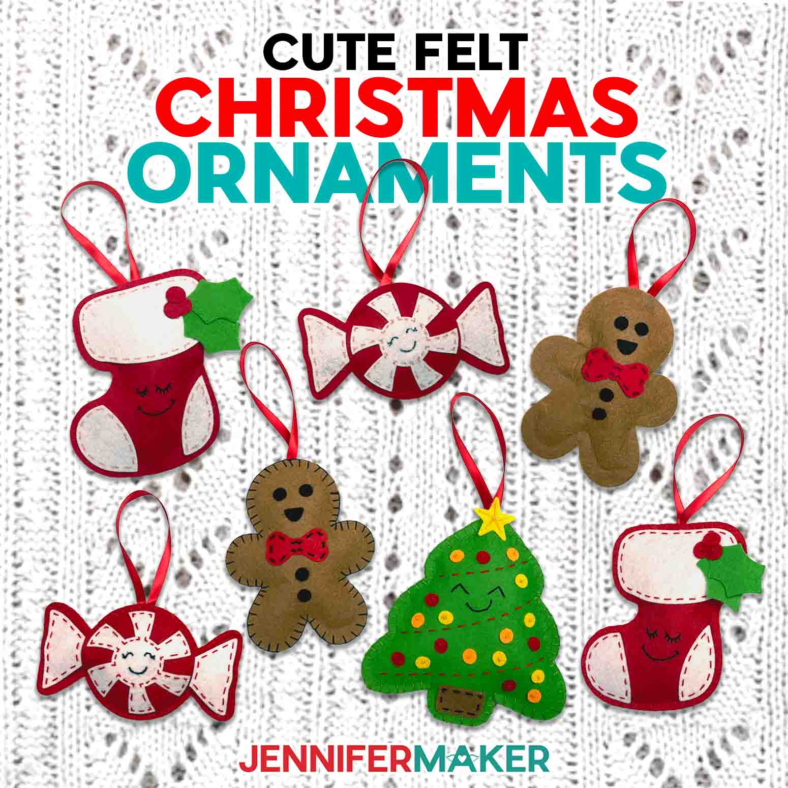 Felt Christmas Ornaments