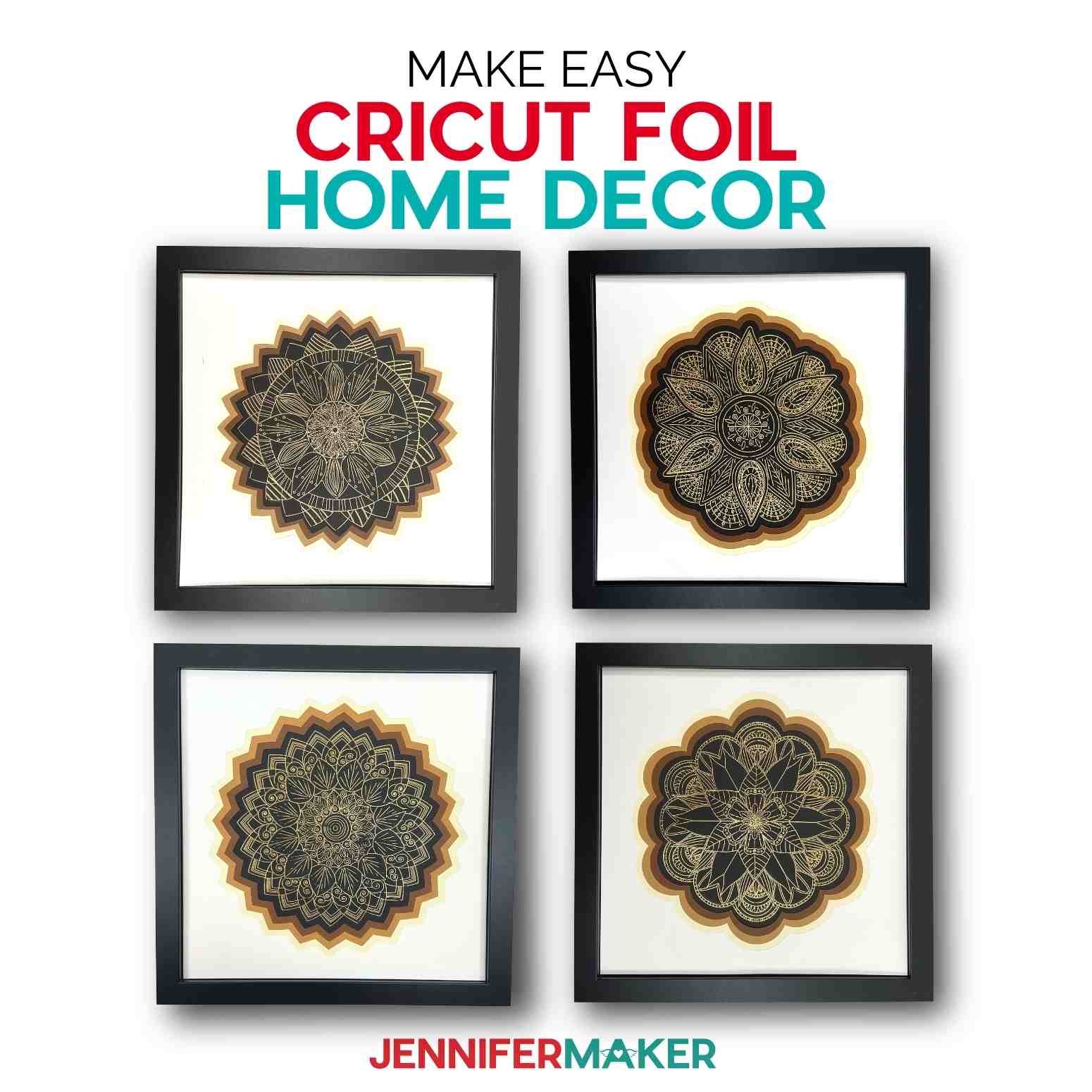 Cricut Foil Home Decor