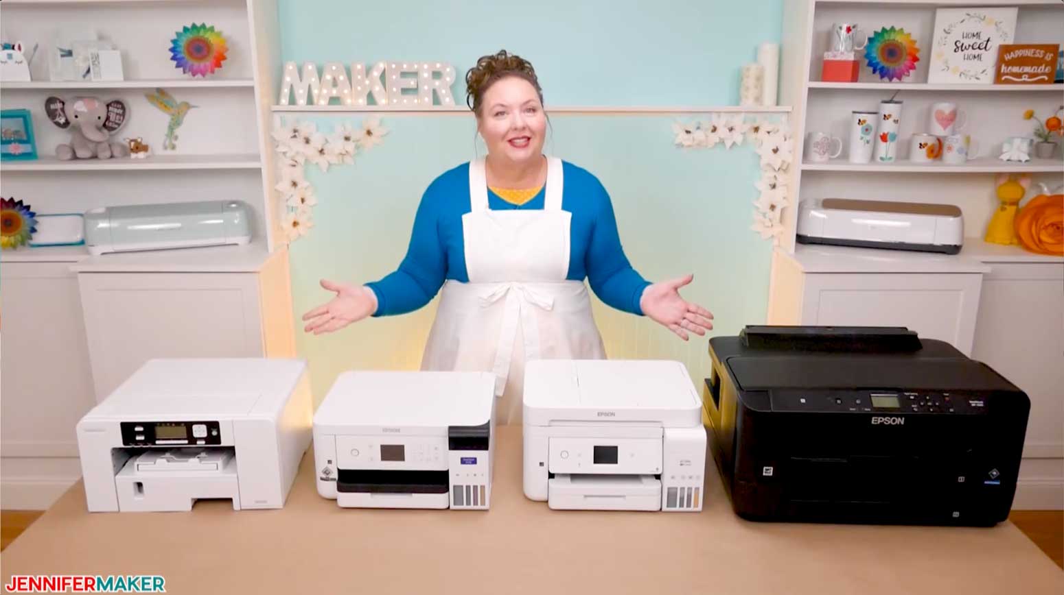 Jennifer with Sublimation Printers
