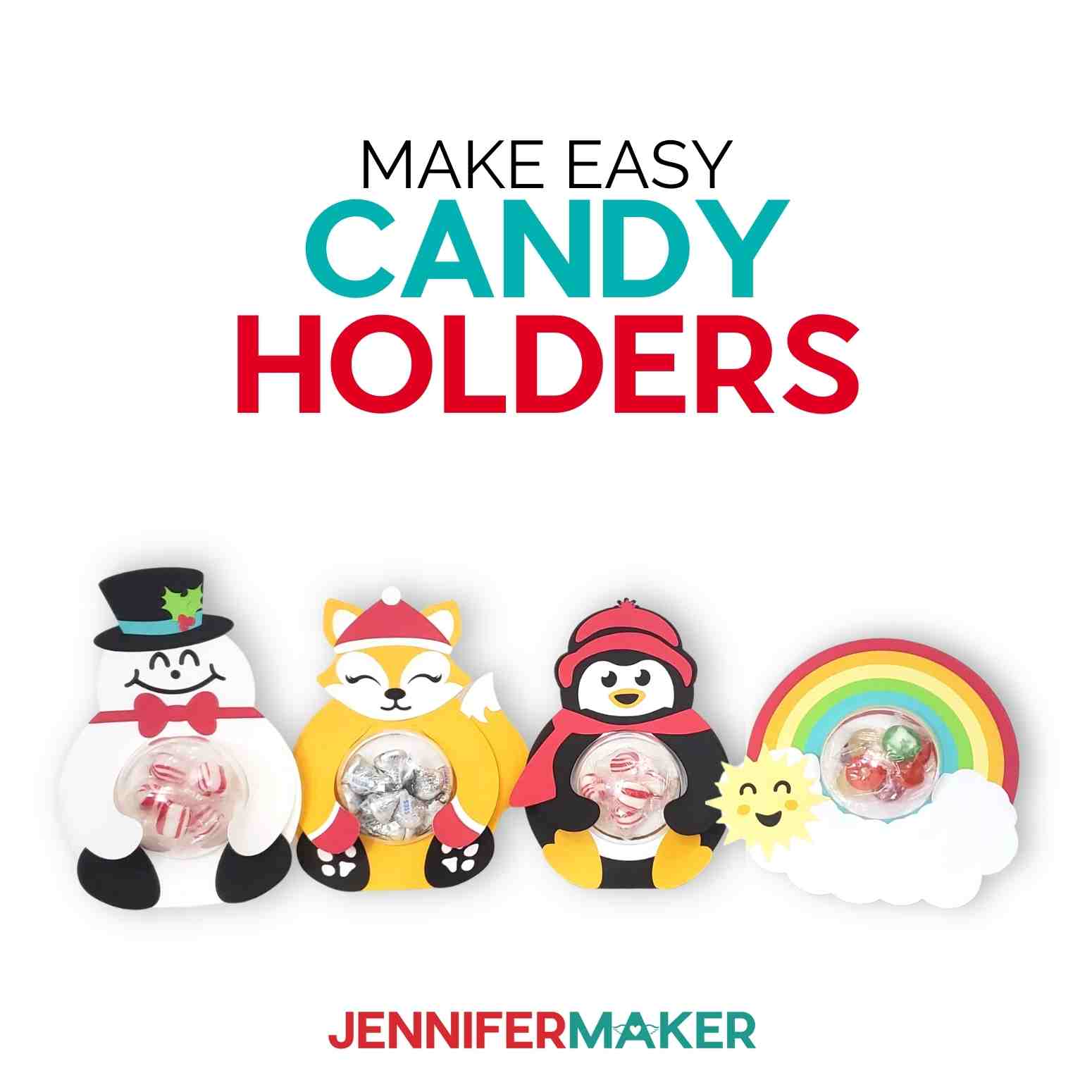Candy Holders with Cricut