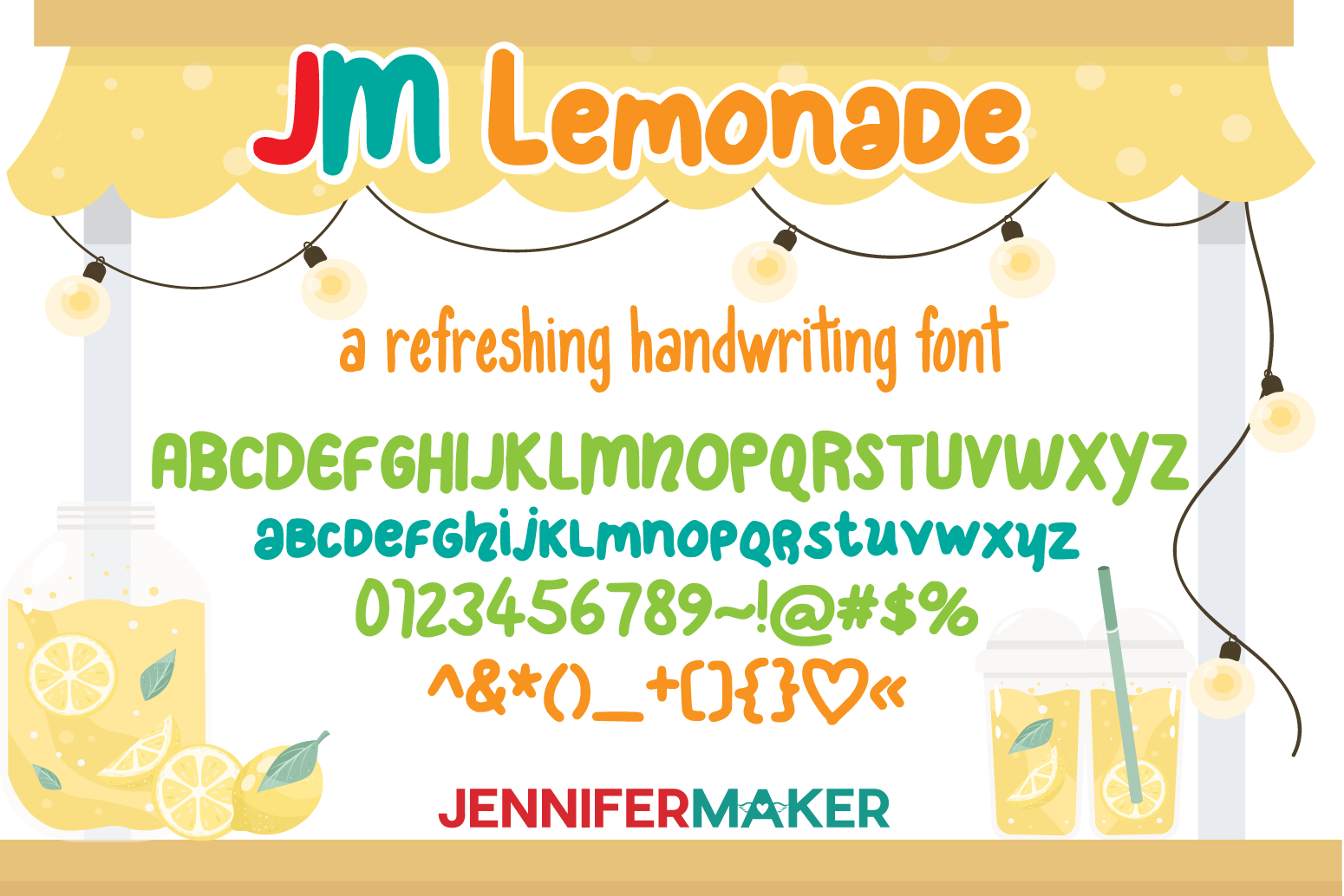 JM Lemonade Font