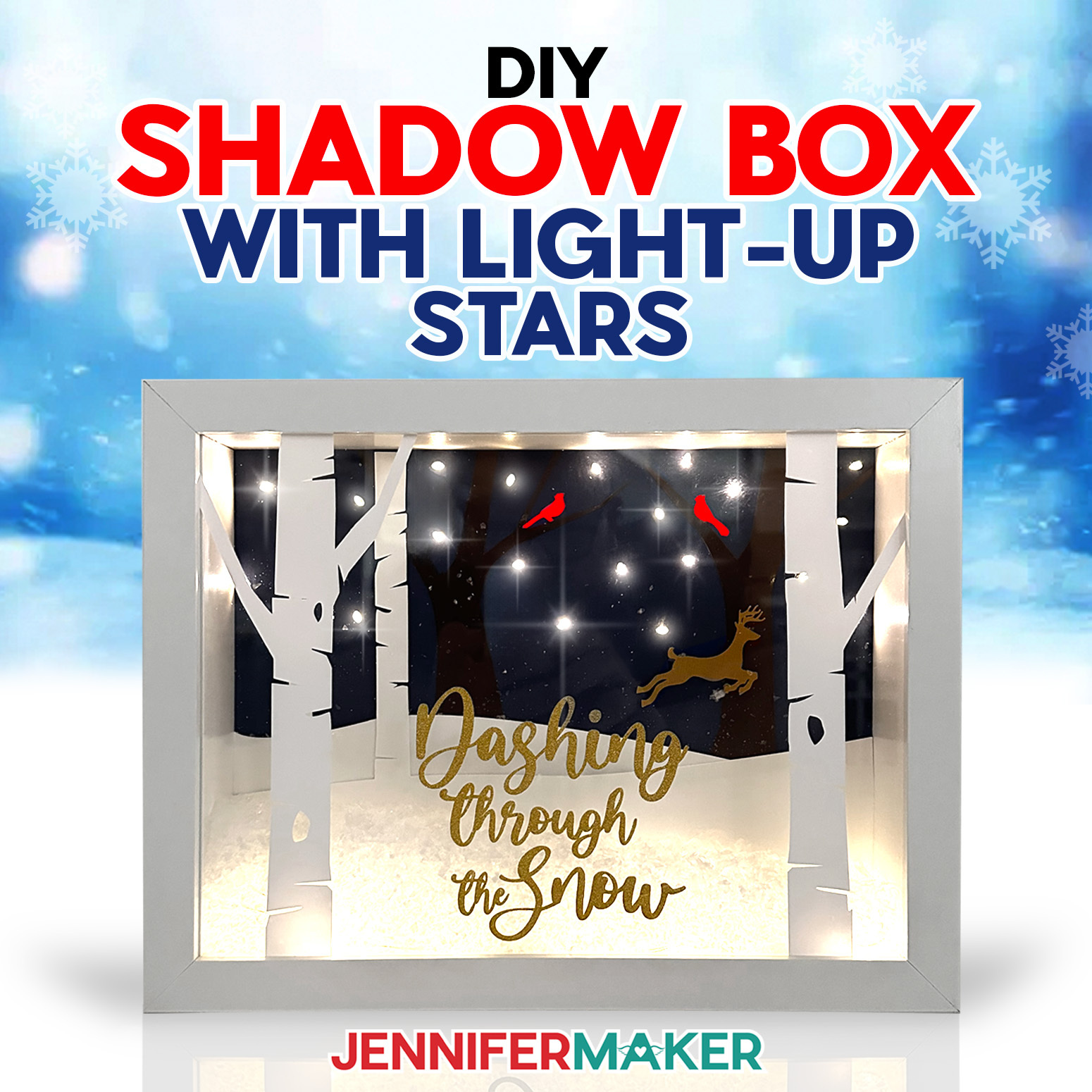 Snow Shadow Box