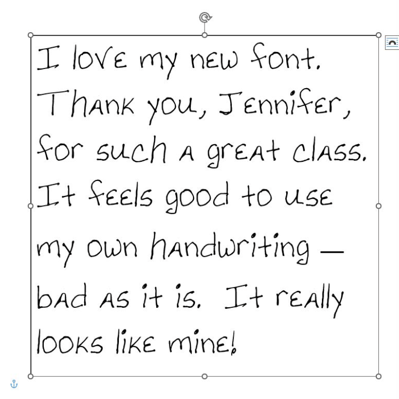 Kathy's Font