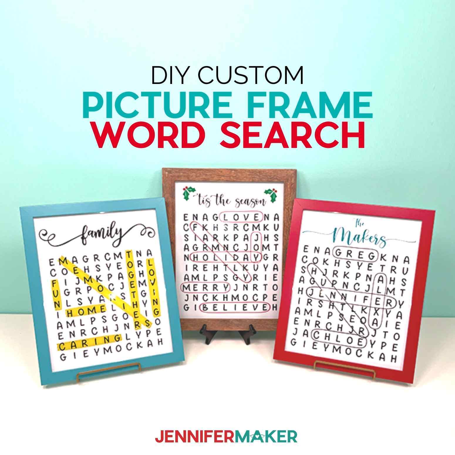 Picture Frame Word Search
