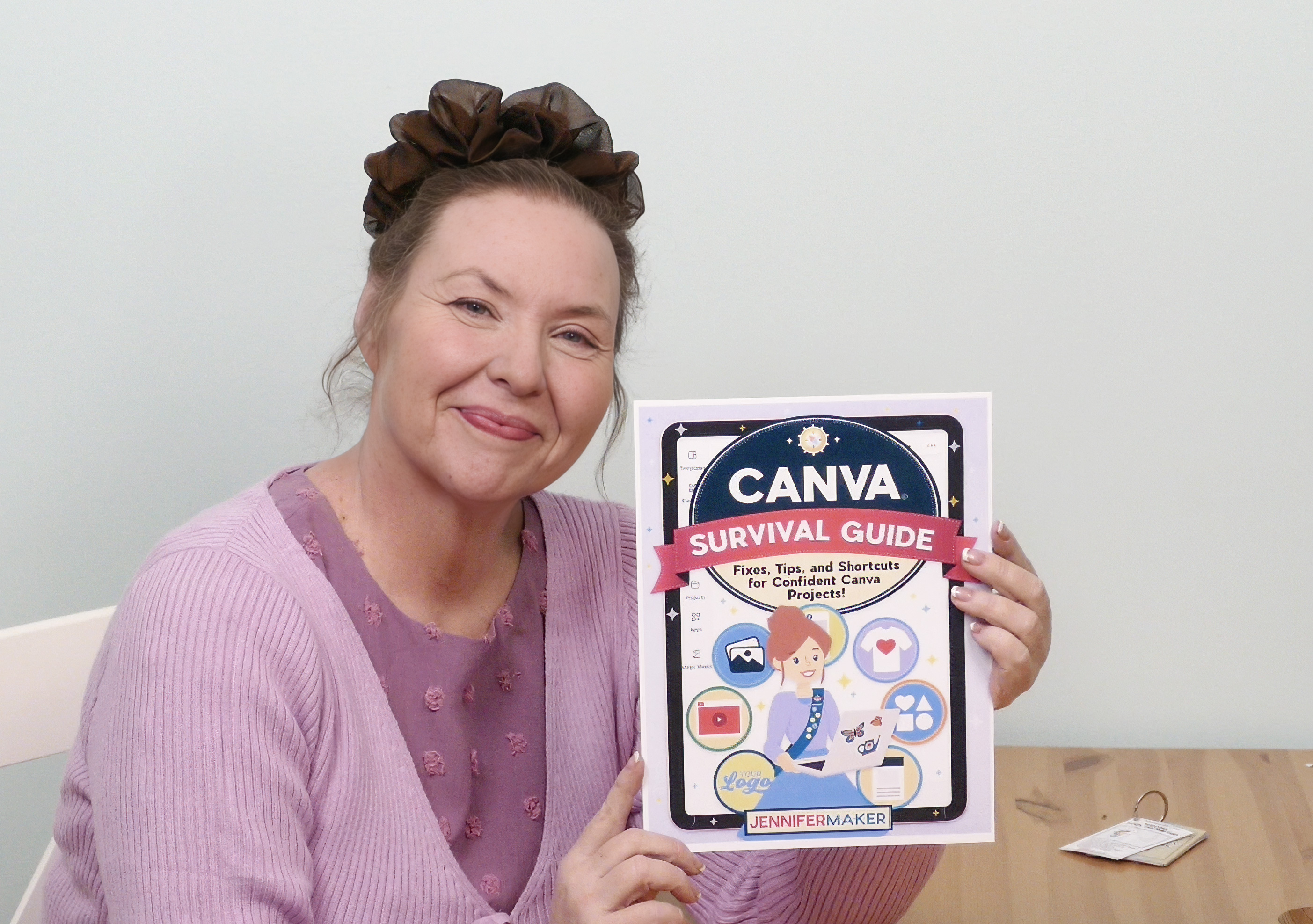 Jennifer with Canva Survival Guide