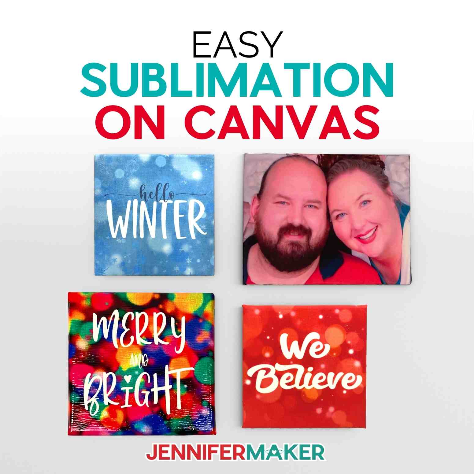 Sublimation on Canvas