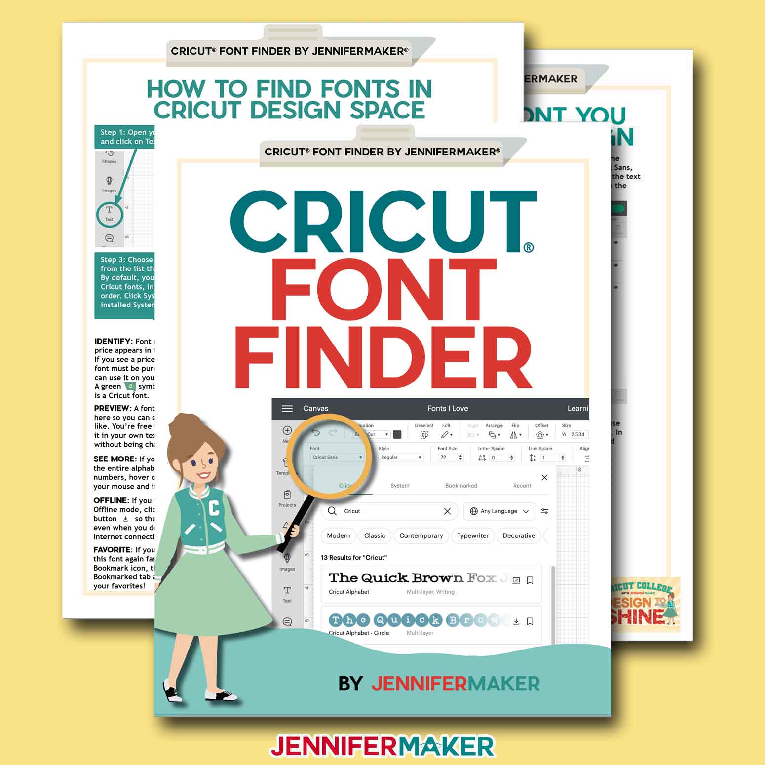 Cricut Font Finder