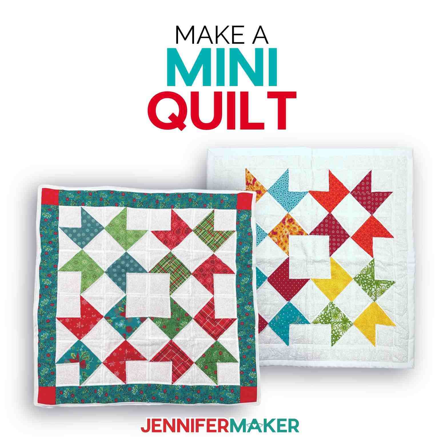 Mini Quilt on Cricut
