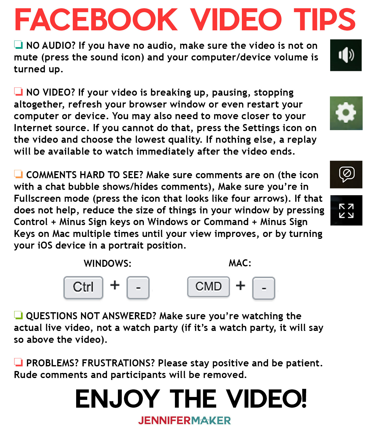 Live Video Reminders