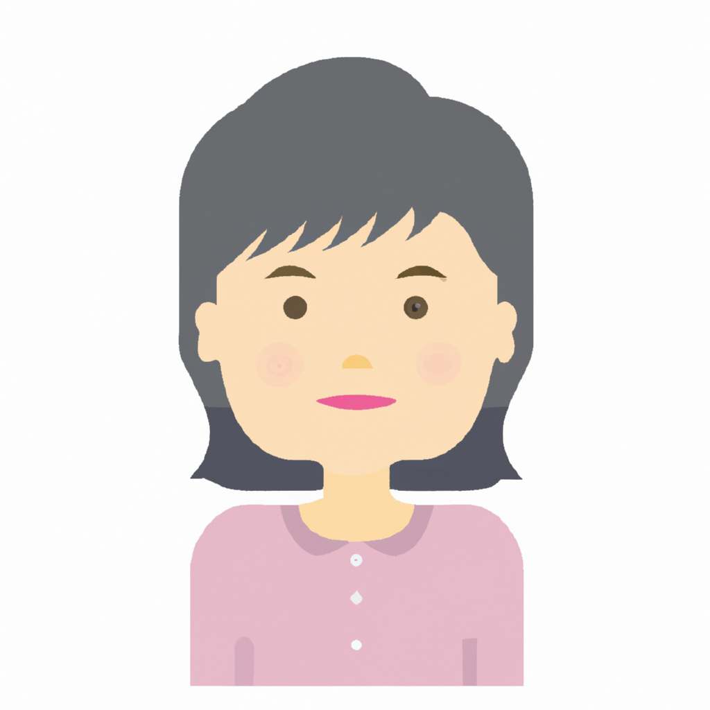 an avatar of a middle aged woman, None