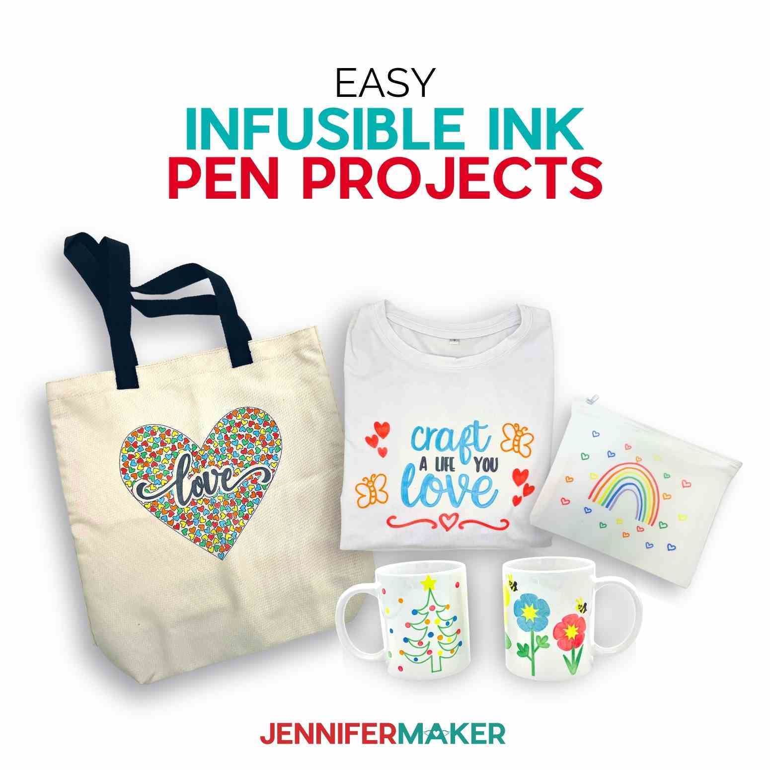 Infusible Ink Pen Projects