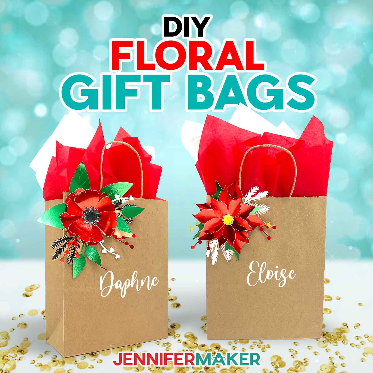 Floral Gift Bags