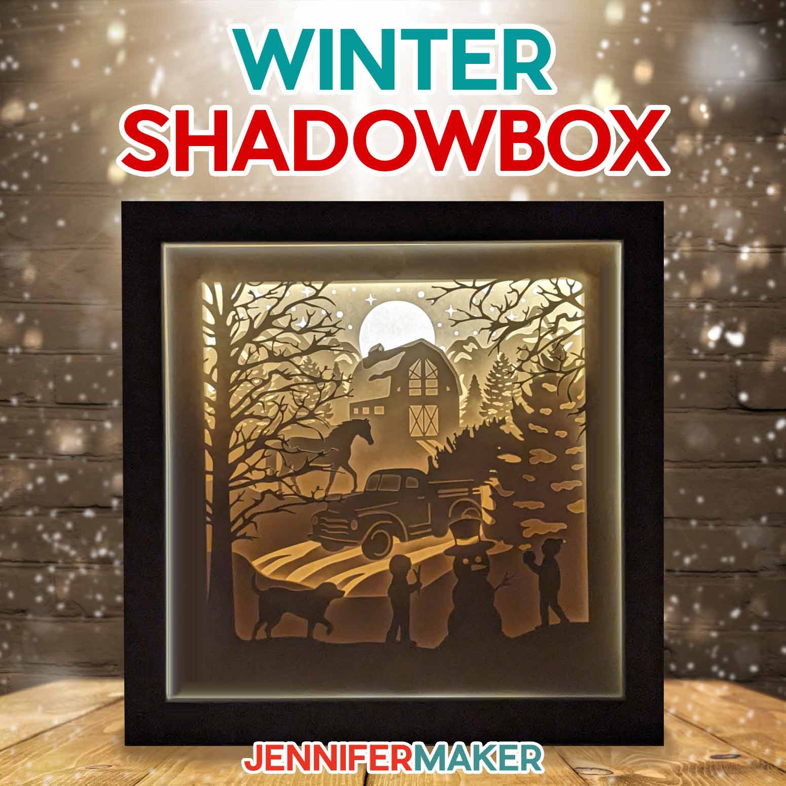 Winter Shadowbox